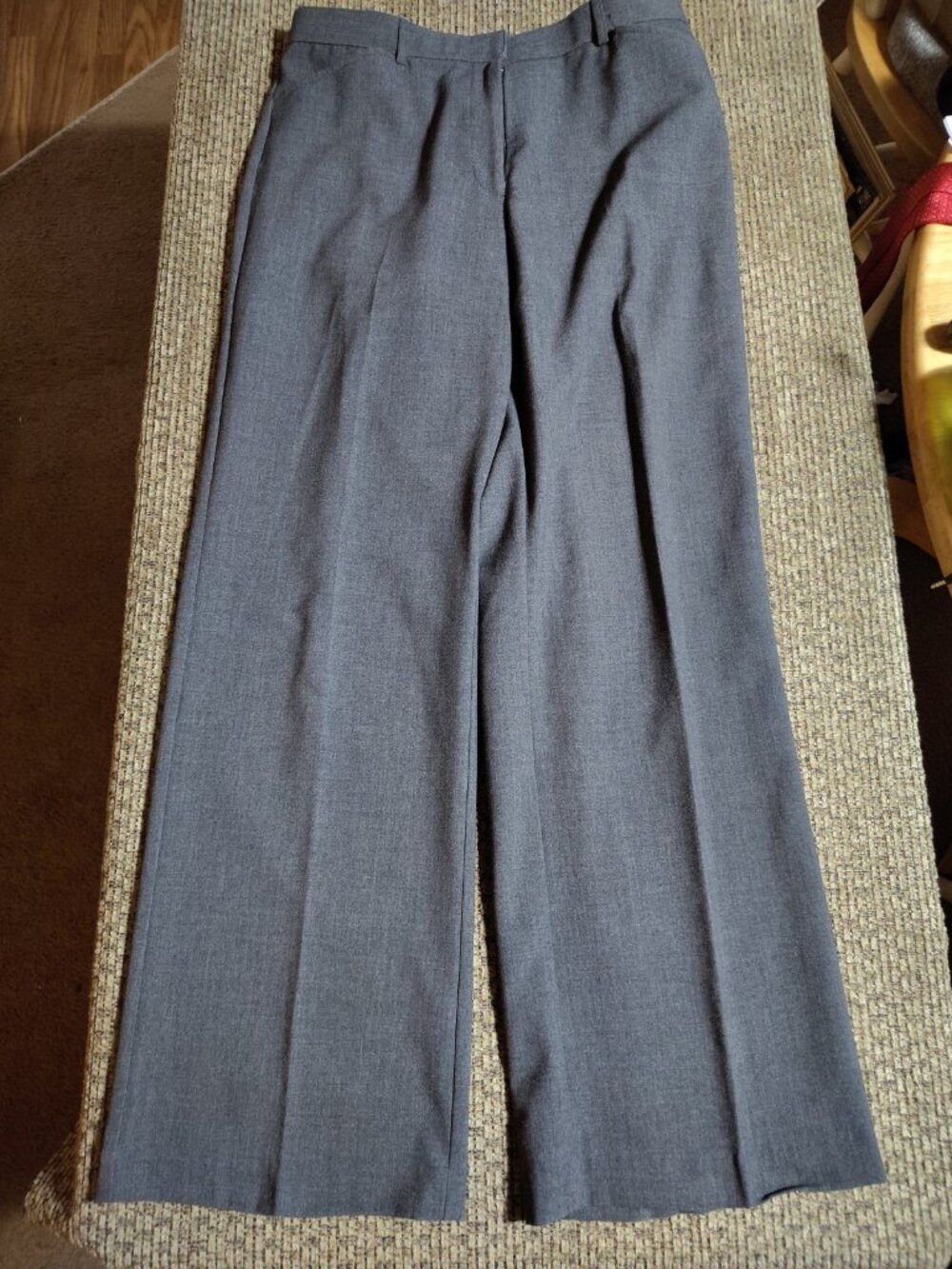 Women's Sag Harbor Stretch Petites Dress Pants/Slacks Size 10P Gray